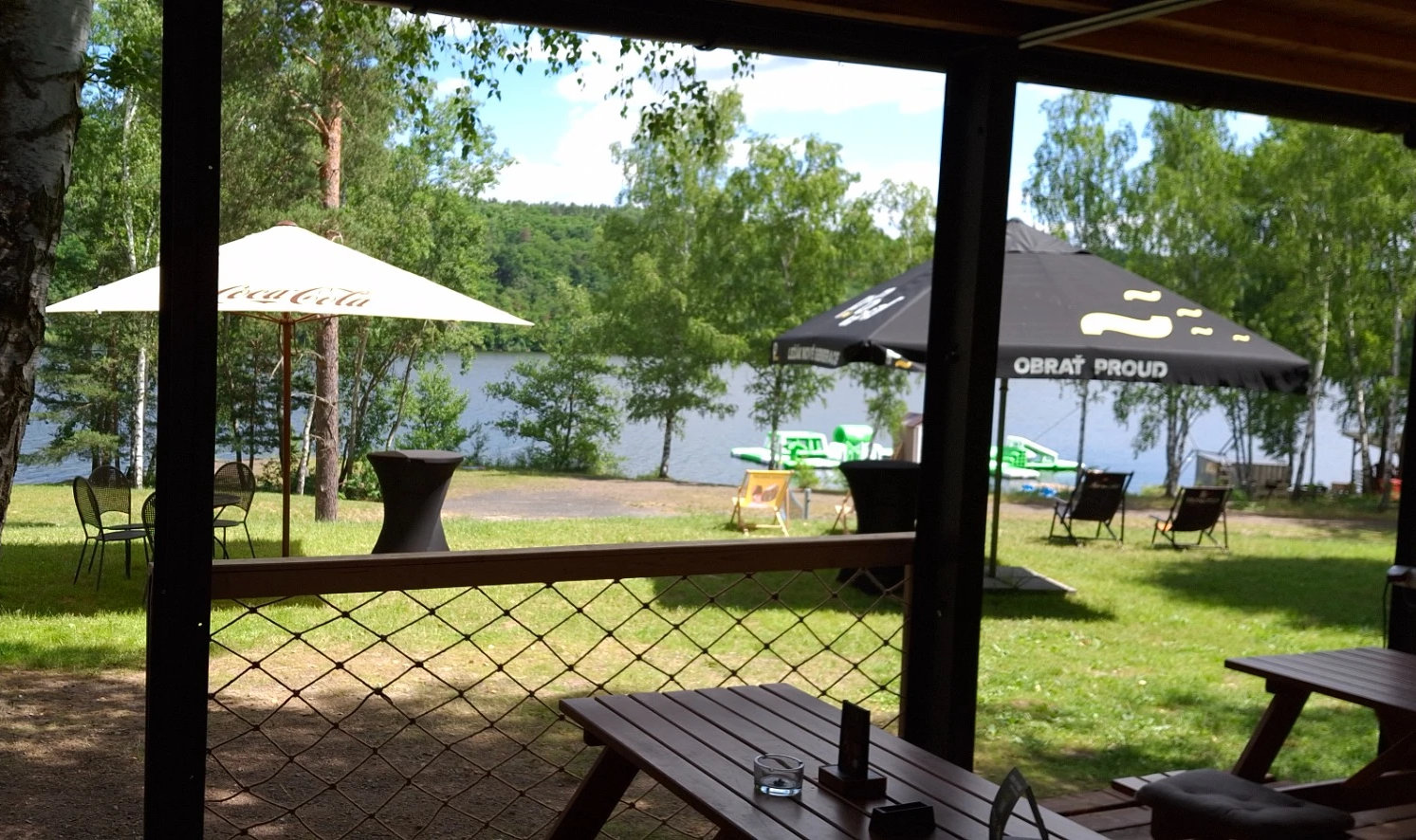 Camping Ejpovice by the lake, start location for Lost Ride 2026